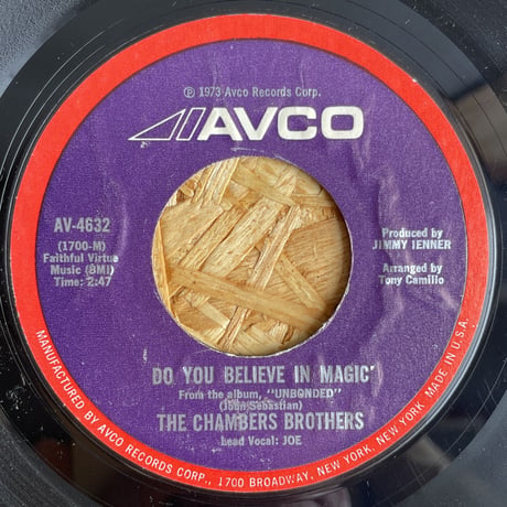 THE CHAMBERS BROTHERS / Lets Go, Lets Go, Lets Go / Do You Believe In Magic