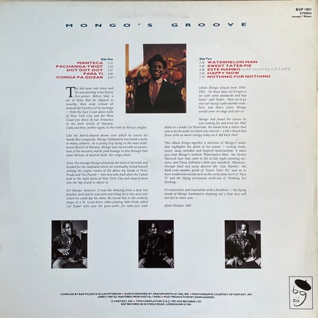 MONGO SANTAMARIA / Mongo's Groove