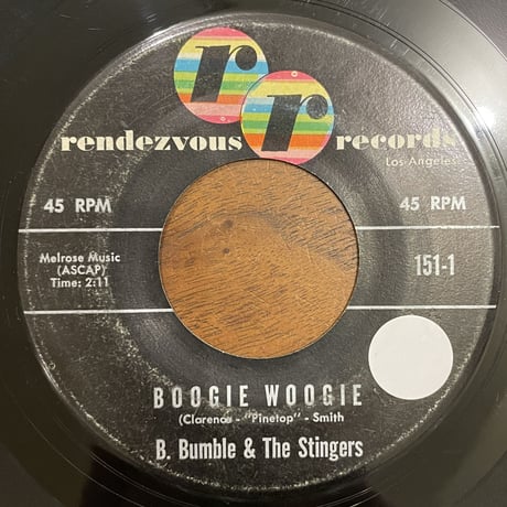 B.BUMBLE & THE STINGERS / Boogie Woogie