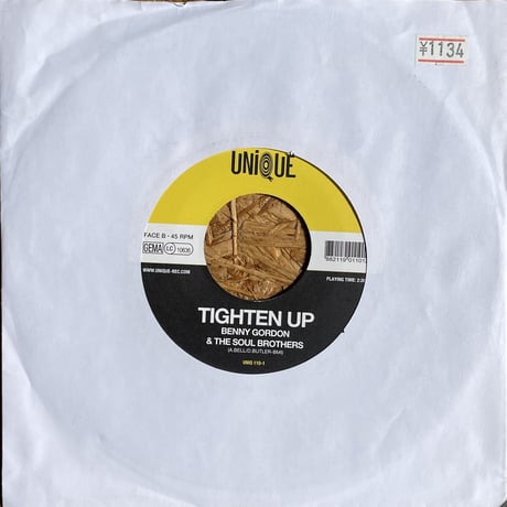 THE MAJESTICS / BENNY GORDON & THE SOUL BROTHERS / Tighten Up