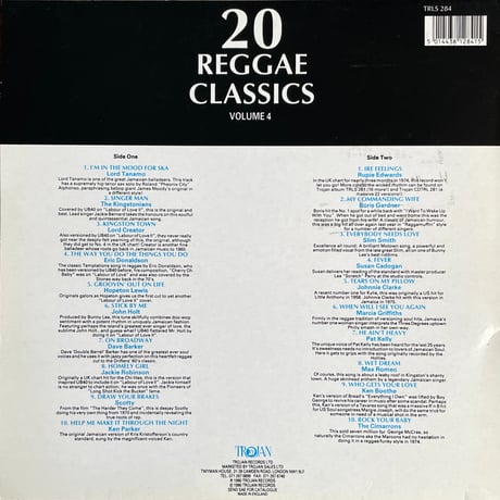 V.A. / 20 Reggae Classics Volume 4