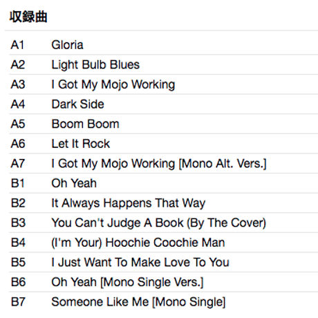 THE SHADOWS OF KNIGHT / Gloria