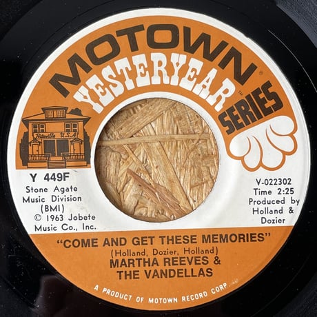 MARTHA REEVES & THE VANDELLAS / Love Is Like A Heat Wave / Come And Get These Memories