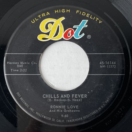 RONNIE LOVE / Chills And Fever