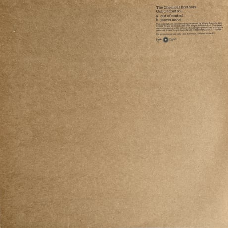 THE CHEMICAL BROTHERS / Out Of Control