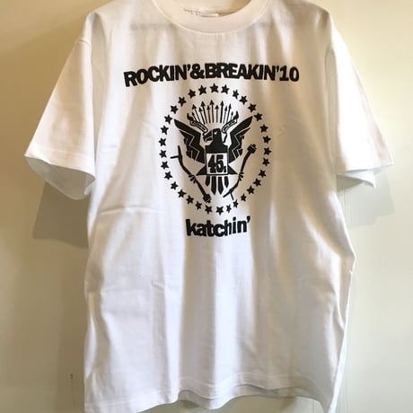 Rockin' & Breakin' Tシャツ WHITE