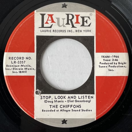 THE CHIFFONS / Stop, Look And Listen