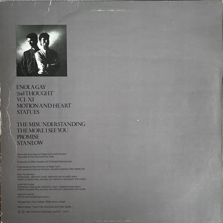 ORCHESTRAL MANOEUVRES IN THE DARK / Organisation