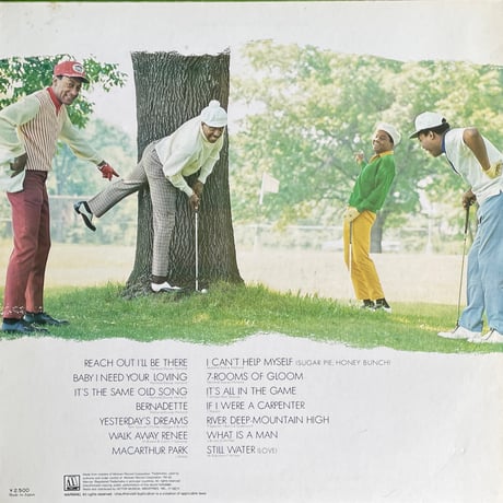 THE FOUR TOPS / The Best Of
