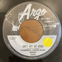 CLARENCE (FROG MAN) HENRY / Ain't Got No Home