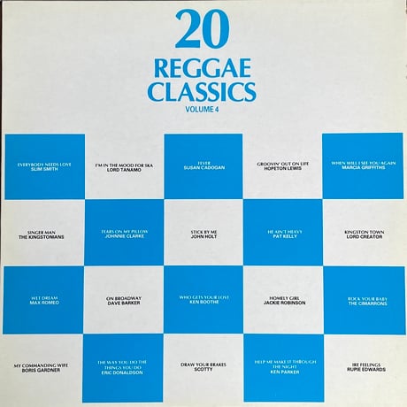 V.A. / 20 Reggae Classics Volume 4