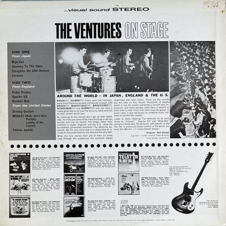 THE VENTURES / On Stage