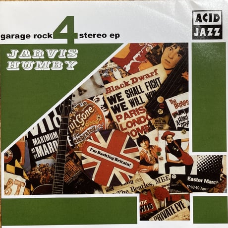 JARVIS HUMBY / Garage Rock 4 Stereo EP
