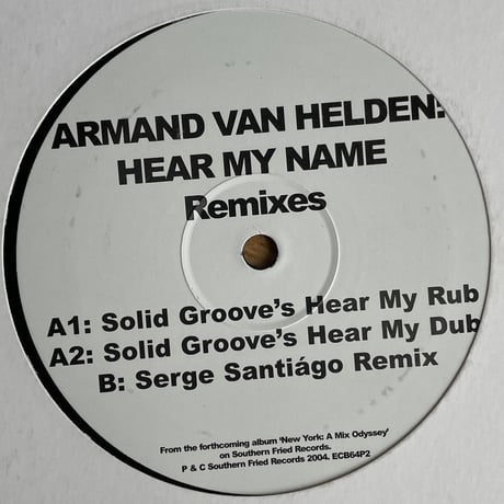 ARMAND VAN HELDEN / Hear My Name (Promo 2)