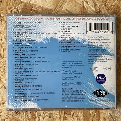 V.A. / Let's Go Trippin' - Classic Tracks From The Surf And Hot Rod Era