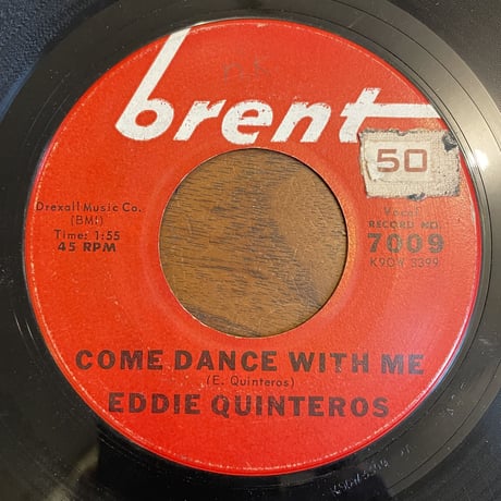 EDDIE QUINTEROS / Come Dance With Me