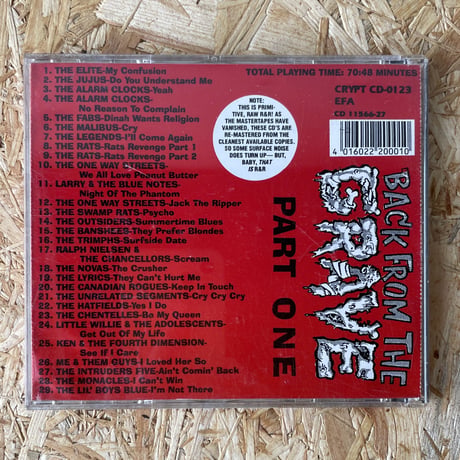 V.A. / Back From The Grave (Part One)
