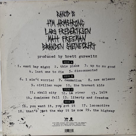 RANCID / Let The Dominoes Fall