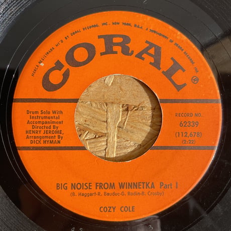 COZY COLE / Big Noise From Winnetka (Part I)
