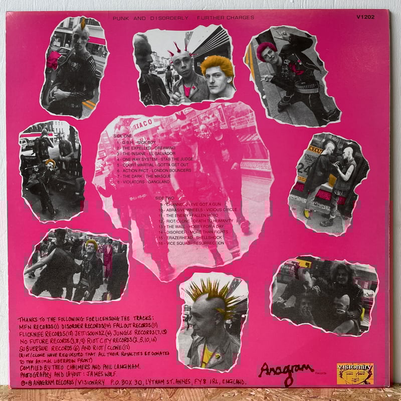 その他 Punk &amp; Disorderly: Further Changes [DVD] Punk And Disorderly - Further Charges – Vinyl (LP