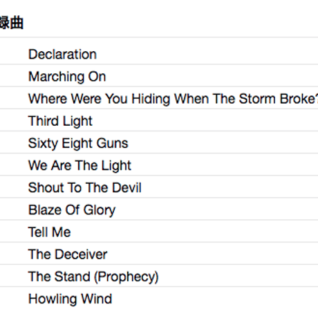 THE ALARM / Declaration
