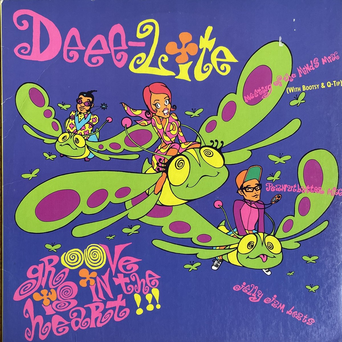 DEEE-LITE “Groove Is In The Heart” 12 中古 DEEE -LITE / Groove Is In The Heart / What Is L