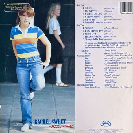 RACHEL SWEET / Fool Around