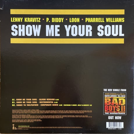 LENNY KRAVITZ - P.DIDDY - LOON - PHARRELL WILLIAMS / Show Me Your Soul