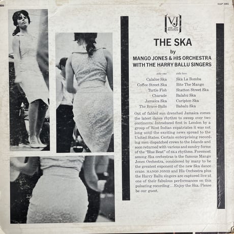 MANGO JONES & HIS ORCHESTRA WITH HARRY BALLU SINGERS / The Ska