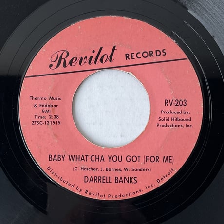 DARRELL BANKS / Somebody Needs You