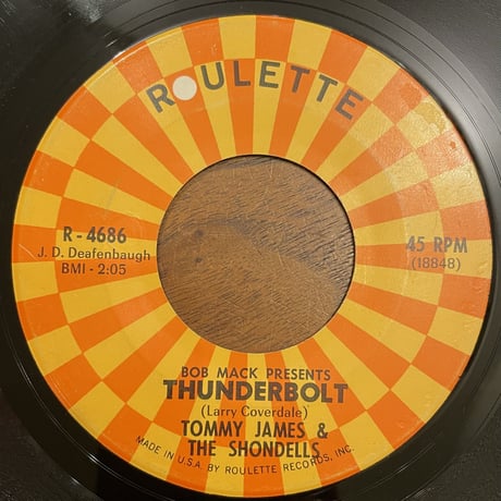 TOMMY JAMES & THE SHONDELLS / Hanky Panky
