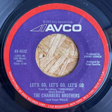 THE CHAMBERS BROTHERS / Lets Go, Lets Go, Lets Go / Do You Believe In Magic