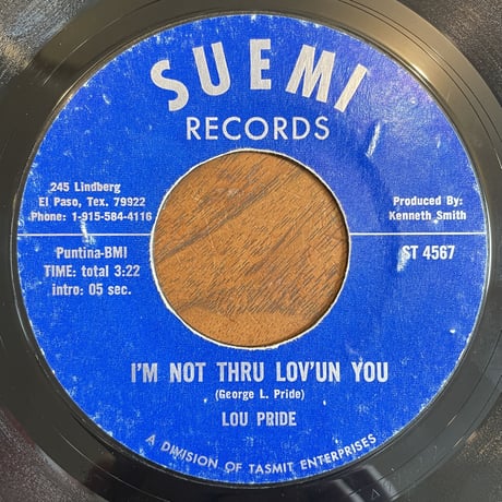 LOU PRIDE / I'm Com'un Home In The Morn'un