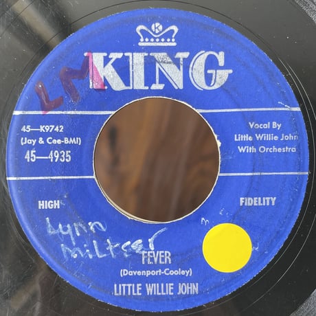 LITTLE WILLIE JOHN / Fever
