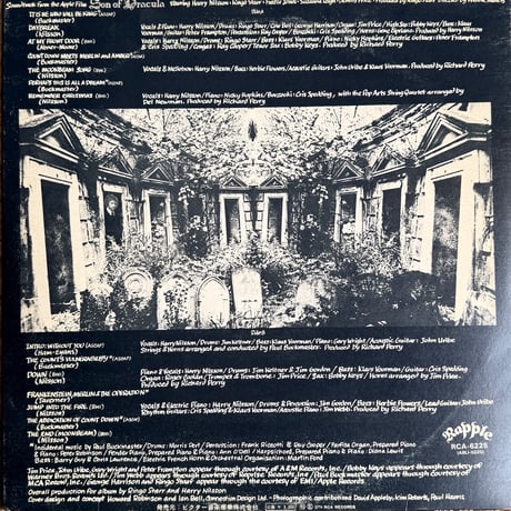 HARRY NILSSON / Son Of Dracula