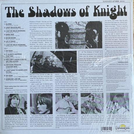THE SHADOWS OF KNIGHT / Gloria