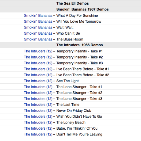 V.A. / The History Of Texas Garage Bands In The '60s Volume 1: The Sea Ell Label Story