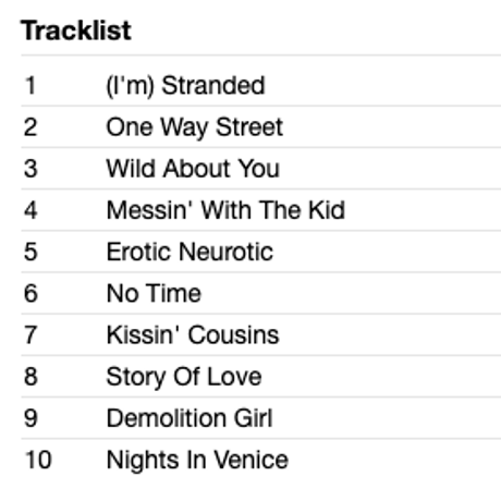 THE SAINTS /  (I'm) Stranded