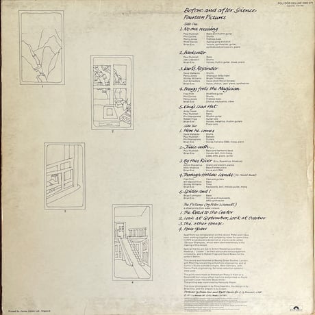 BRIAN ENO / Before And After Science