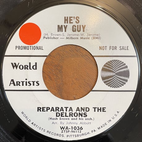 REPARATA AND THE DELRONS / He's My Guy