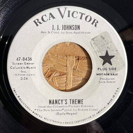 J.J. JOHNSON / Seven Days To Tahiti / Nancy's Theme