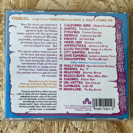 V.A. / Pebbles Vol. 4 Surf N Tunes!