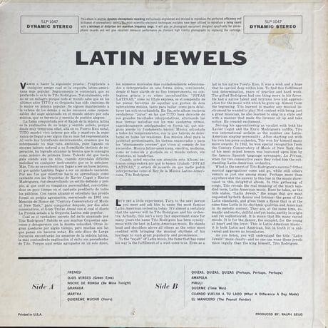 TITO RODRIGUEZ / Latin Jewels