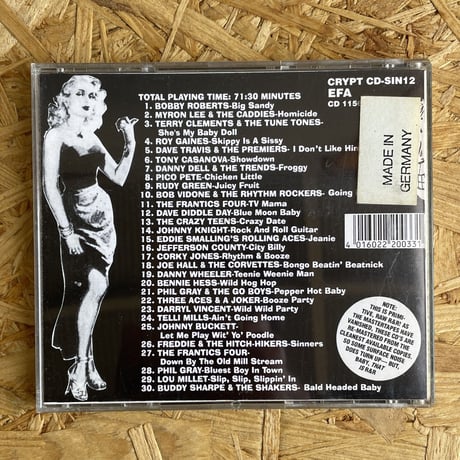 V.A. / Sin Alley Part 1 (30 Real Gone Rockabilly & R & B Howlers!)