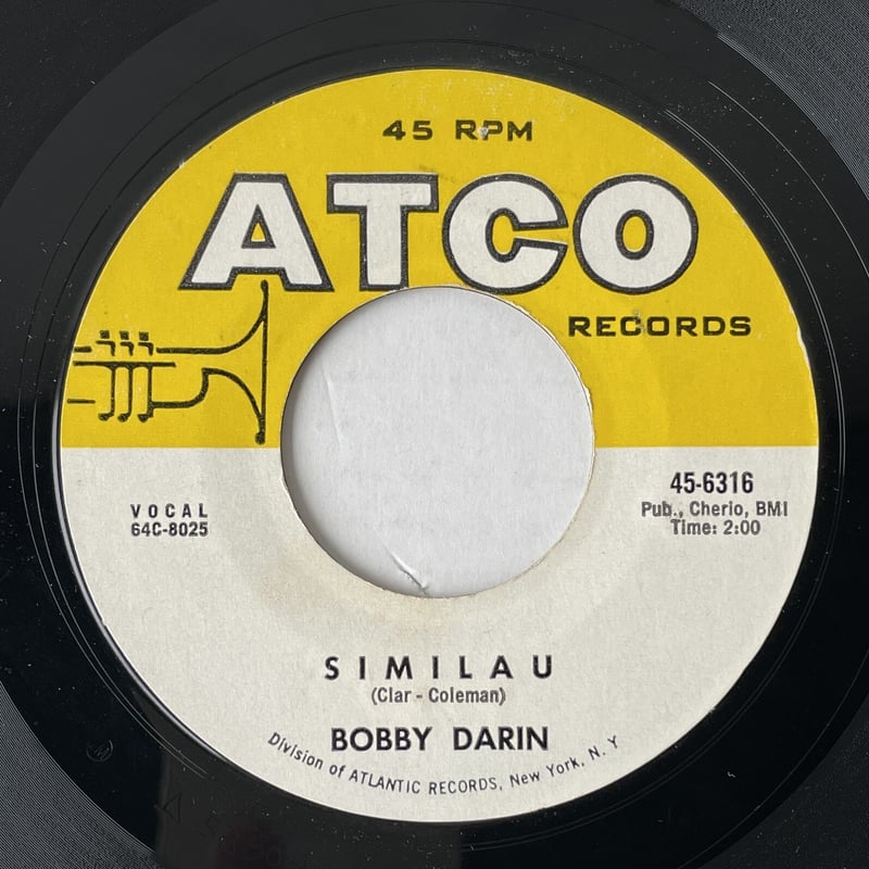 BOBBY DARIN - SIMILAU 【公式通販】