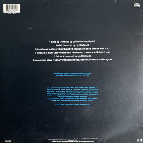 NINE INCH NAILS / Fixed