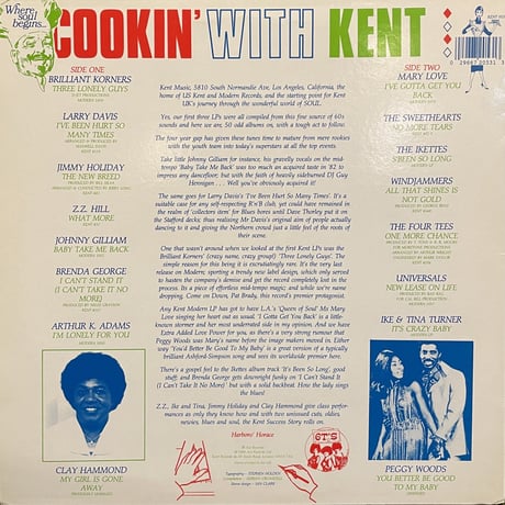 V.A. / Cookin' With Kent