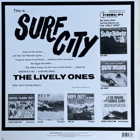 THE LIVELY ONES / Surf City