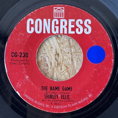 SHIRLEY ELLIS / The Name Game