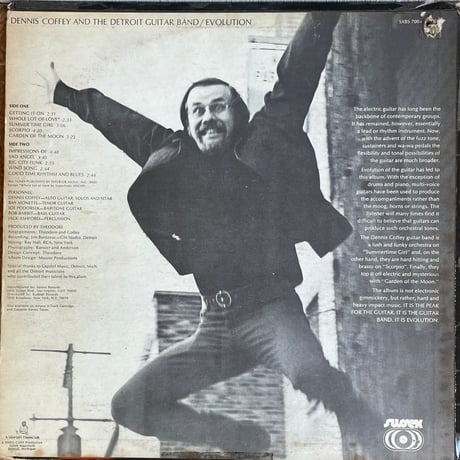 DENNIS COFFEY AND THE DETROIT GUITAR BAND / Evolution